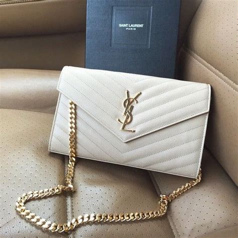 pochette bianca ysl|saint laurent ysl handbags.